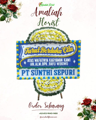 Papan Bunga Duka di Curugagung